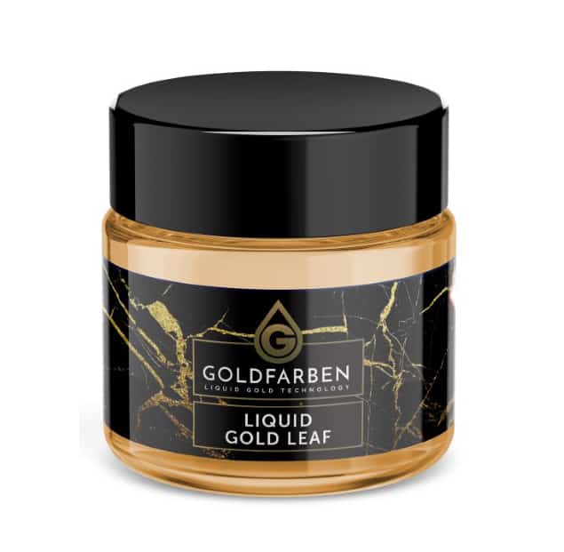 Liquid Gold Leaf 30ml Pot Goldfarben